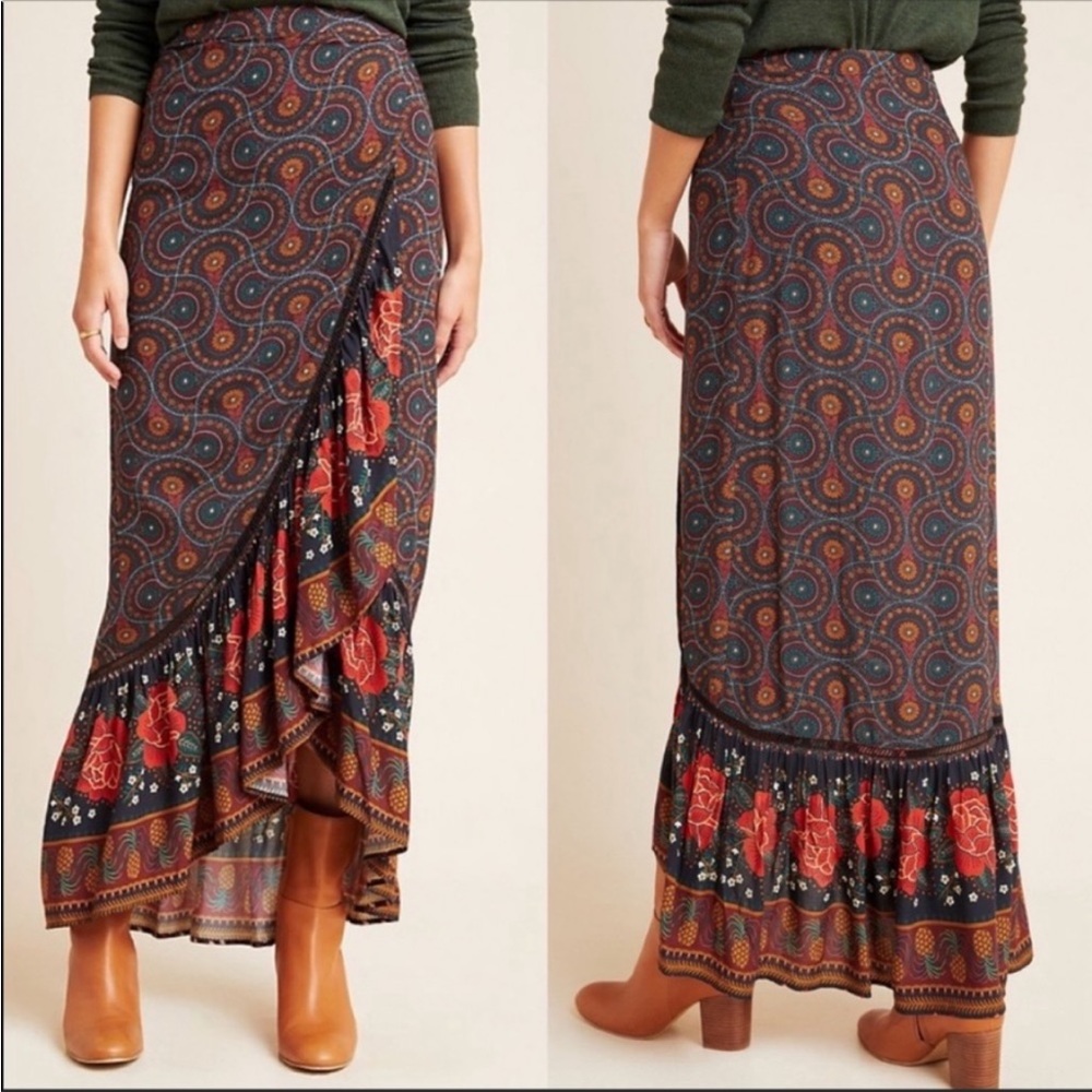 Wrap Maxi Skirt